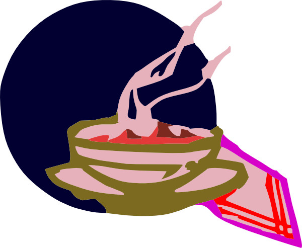 Bowl Of Hot Soup Clip Art At Clker Com   Vector Clip Art Online