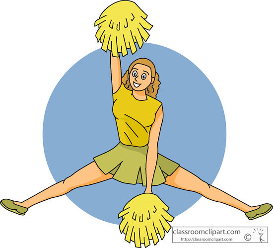 Cheer Toe Touch Silhouette  Cheer Clipart  Cheer Toe Touch Clipart