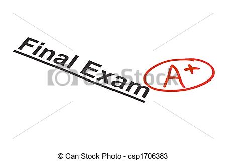 Final Exam Images Or Clipart Http   Www Canstockphoto Com Final Exam