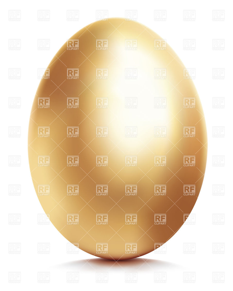 Golden Egg Download Royalty Free Vector Clipart  Eps