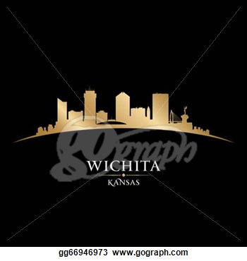     Kansas City Silhouette Black Background   Clipart Gg66946973   Gograph
