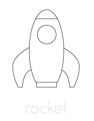 Rocket Template 22 Rocket Template To Color
