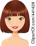 Royalty Free  Rf  Short Red Hair Clipart Illustrations Vector