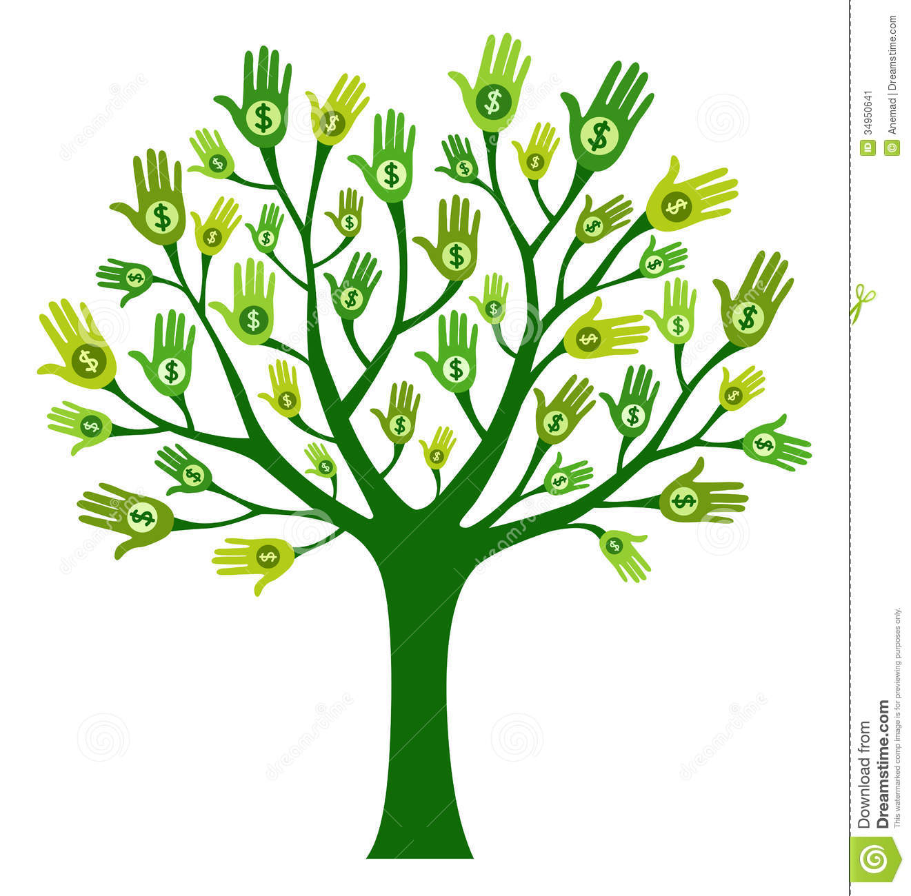 Watering Money Tree   Clipart Panda   Free Clipart Images