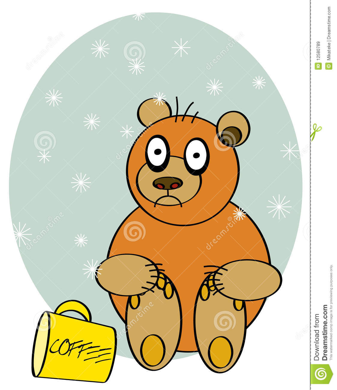 Wide Awake Clipart A Bear Wide Awake From His