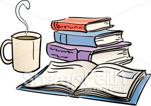 Christian Reading Room   Bible Study Clipart
