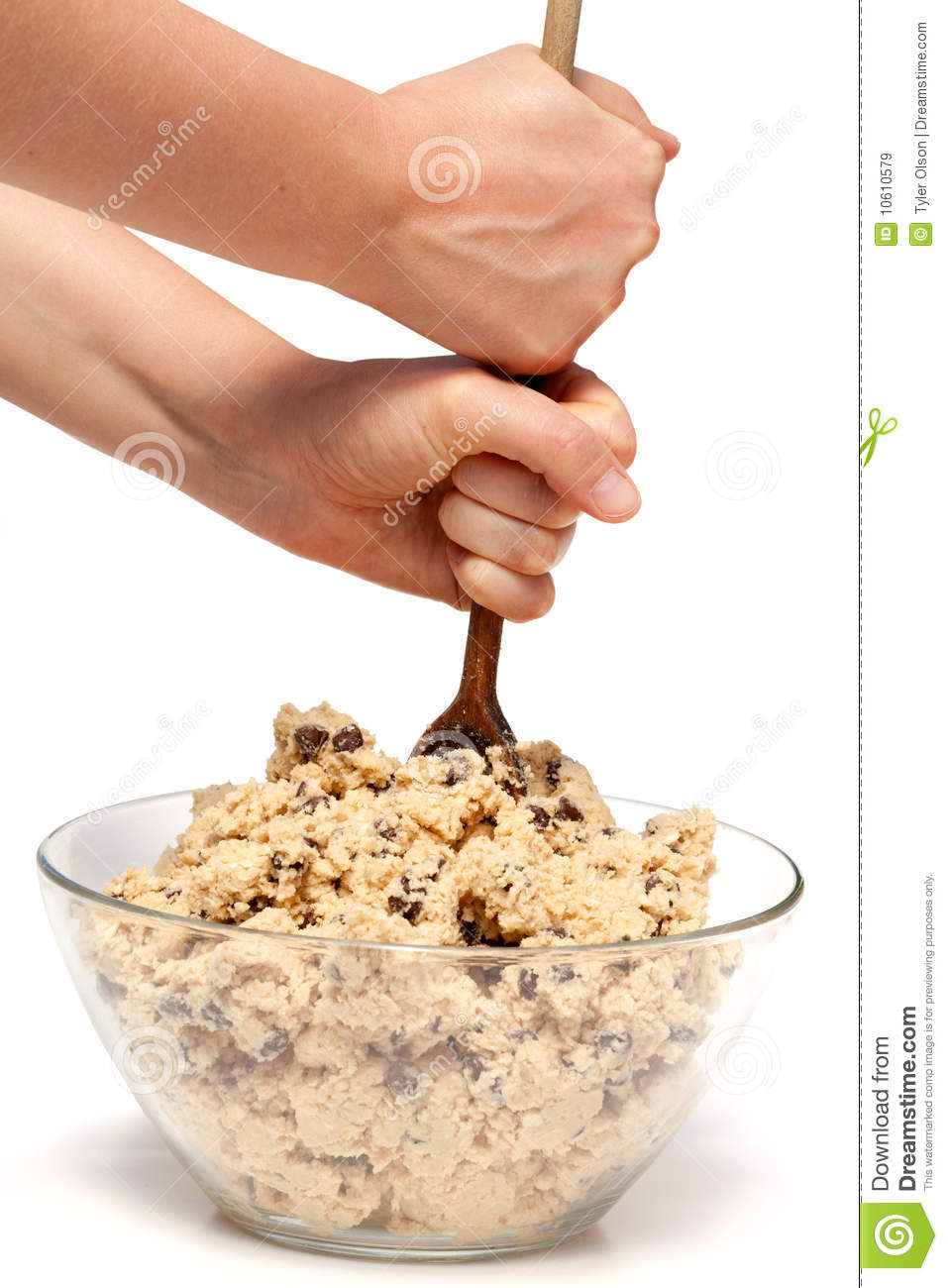 Cookie Dough Mix Royalty Free Stock Images   Image  10610579