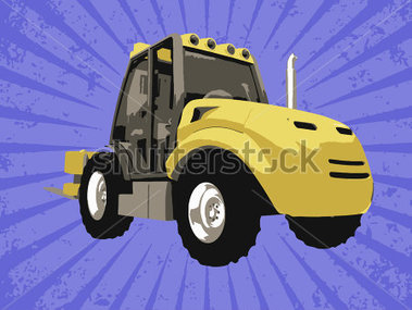 Download Source File Browse   Industrial   Vector Fork Truck