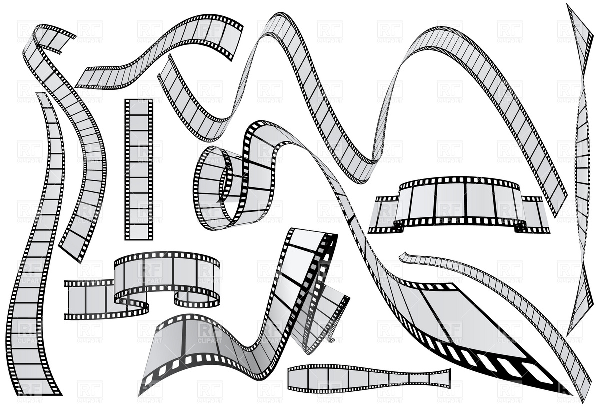 Film Roll 4765 Design Elements Download Royalty Free Vector Clipart