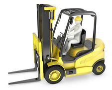 Fork Truck Illustrations And Clipart