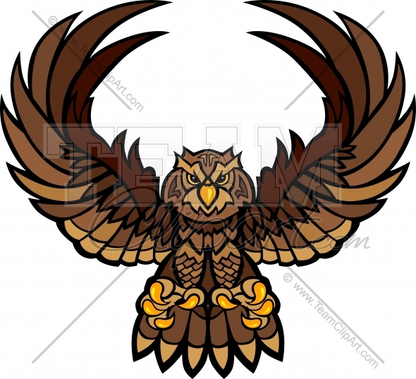 Owl Clipart Graphic In An Easy To Edit Vector Format