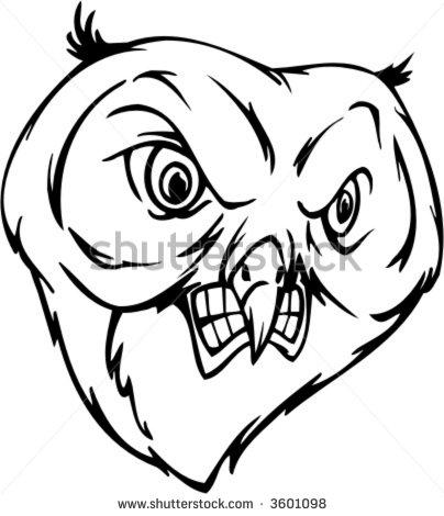 Owl Mascot Clipart