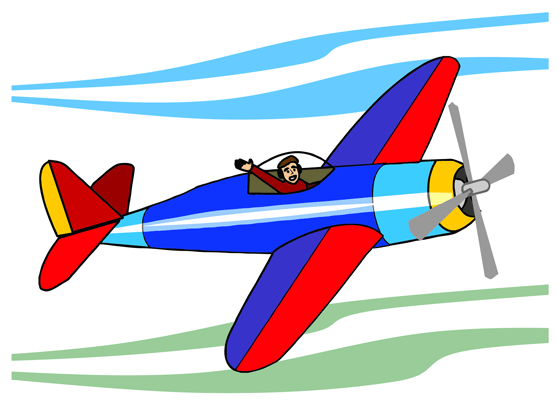 Picture Of A Small Aircraft With Pilot Waving