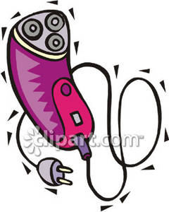 Razor Clipart Pink Electric Razor Royalty Free Clipart Picture 081229    