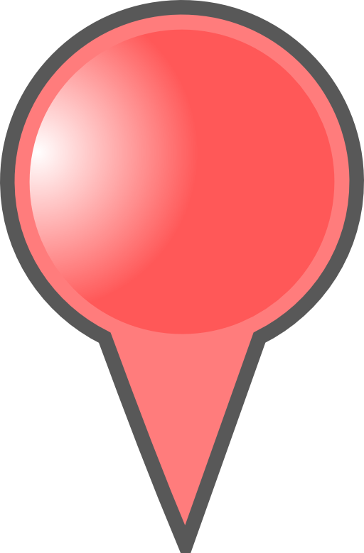 Red Map Marker Clipart   Royalty Free Public Domain Clipart
