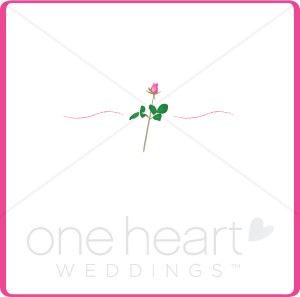 Single Red Rose In A Square Frame   Wedding Backgrounds