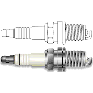 Spark Plug Clipart Cliparts Of Spark Plug Free Download  Wmf Eps