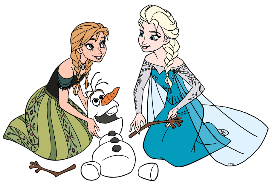 Anna Elsa And Olaf   Frozen Photo  36731852    Fanpop