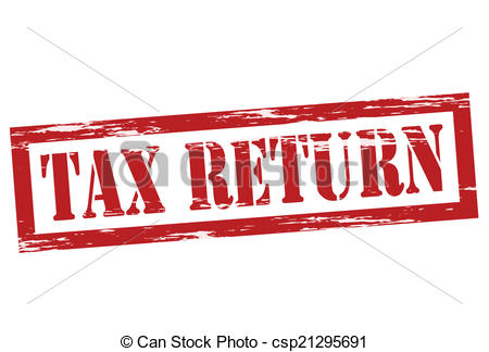 Eps Vectors Of Tax Return   Stamp With Text Tax Return Inside Vector