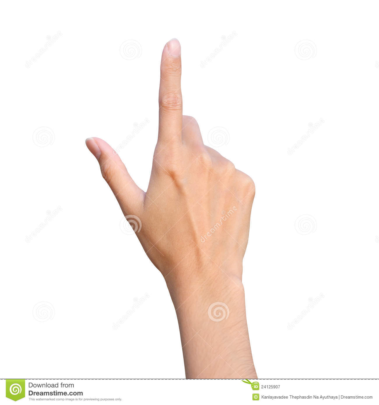 Finger Point Royalty Free Stock Photography   Image  24125907