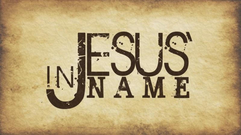 Name In Jesus Name Clipart 12983836 Std Jpg