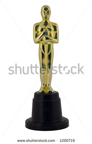 Oscar Award Trophy Clipart