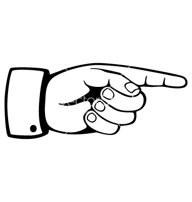 Pointing Hand Icon   Clipart Panda   Free Clipart Images