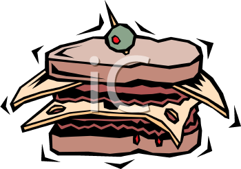 Roast Beef Sandwich Clip Art