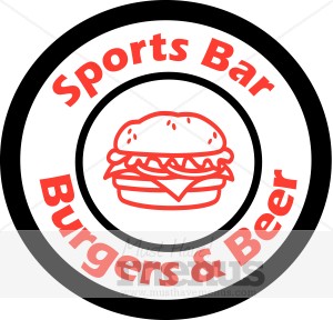 Sports Bar Logo Clipart