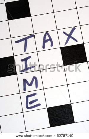 Stock Photo The Tax Time For The Income Tax Return 52787140 Jpg