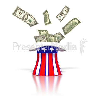 Uncle Sam Money Tax Hat   Business And Finance   Great Clipart For    