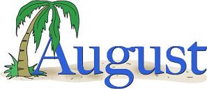 August Clipart