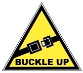 Buckle Clipart 3131861 Yellow Seatbelt Sign With Words Buckle Up