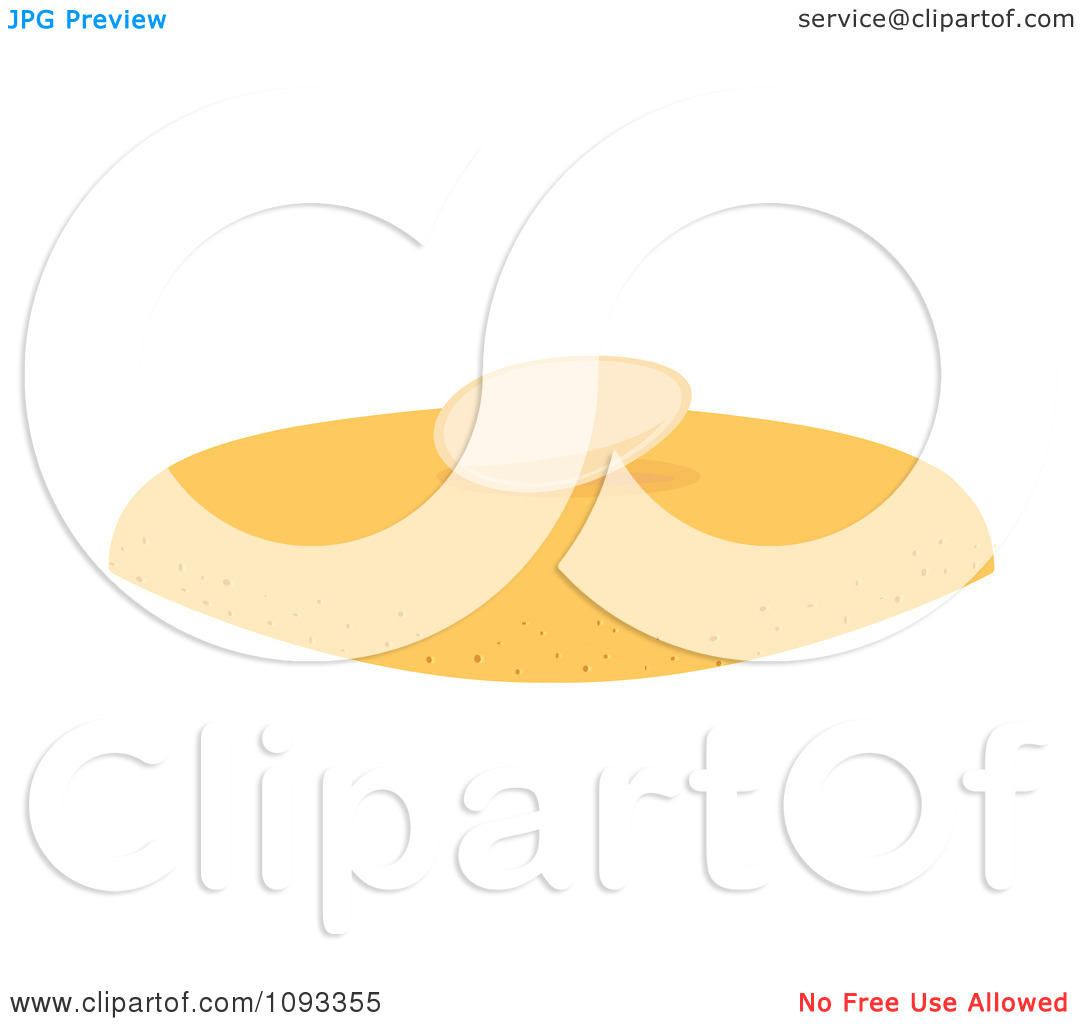 Clipart Almond Cookie 1   Royalty Free Vector Illustration By