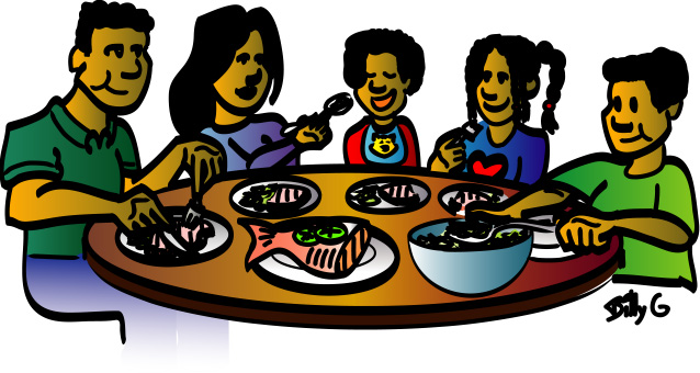 Family Dinner Clipart   Clipart Panda   Free Clipart Images
