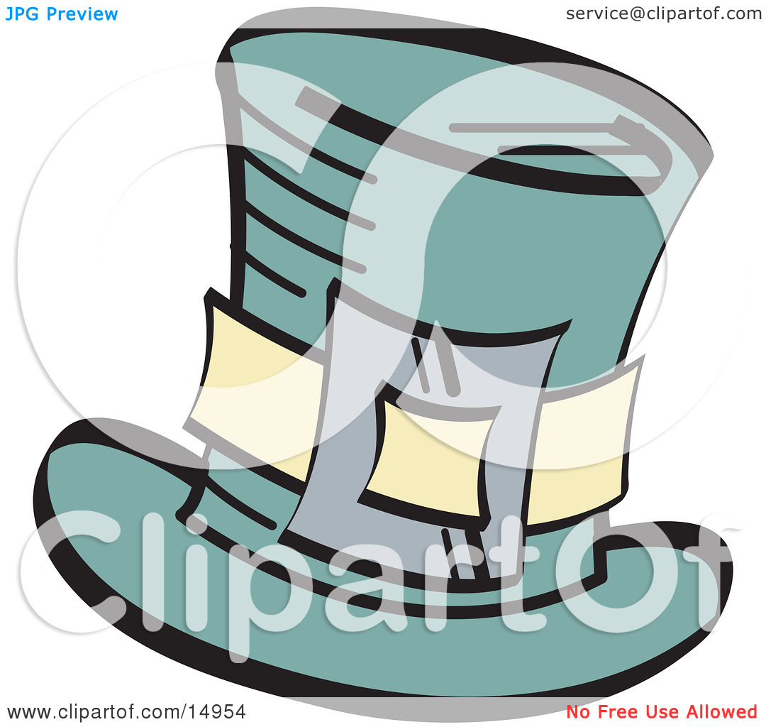Leprechaun S Green Tophat With A Buckle Clipart Illustration By Andy