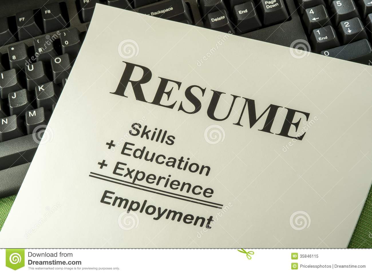 Resume Clipart Successful Candidate Resume 
