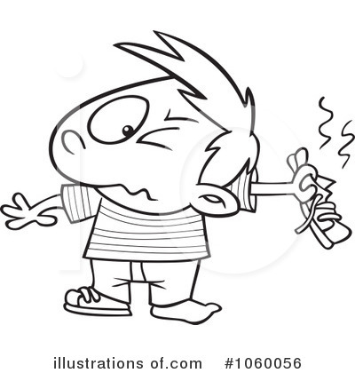 Smelly Clipart  1060056   Illustration By Ron Leishman