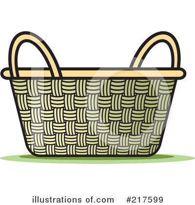 Basket Clipart  217599   Illustration By Lal Perera