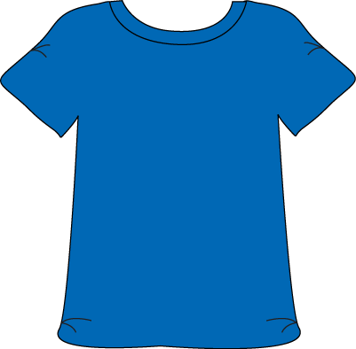 Blue Tshirt Clip Art Blue Tshirt Image   Fashion Online Service