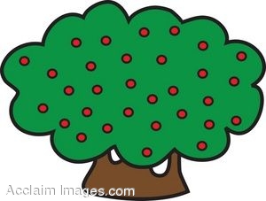 Description  Clip Art Of A Bush With Red Berries On It  Clipart