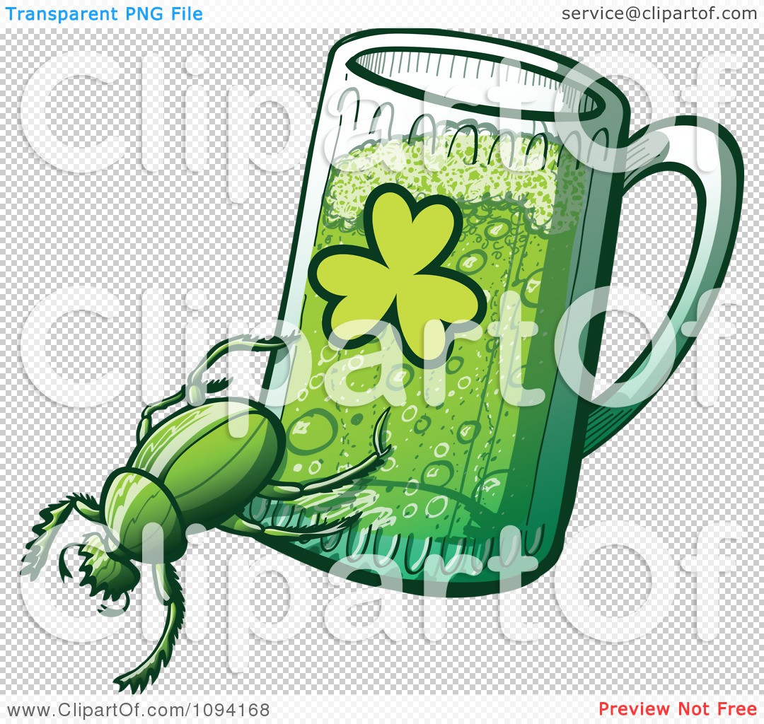 Green Beer Clipart