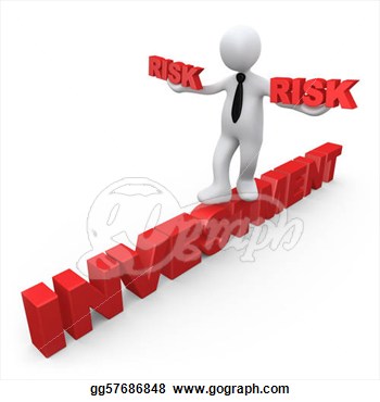 Illustration   3d Metaphor Of Risk In Investment   Clipart Gg57686848