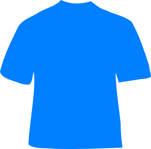 Light Blue Shirt Clip Art At Clker Com   Vector Clip Art Online    