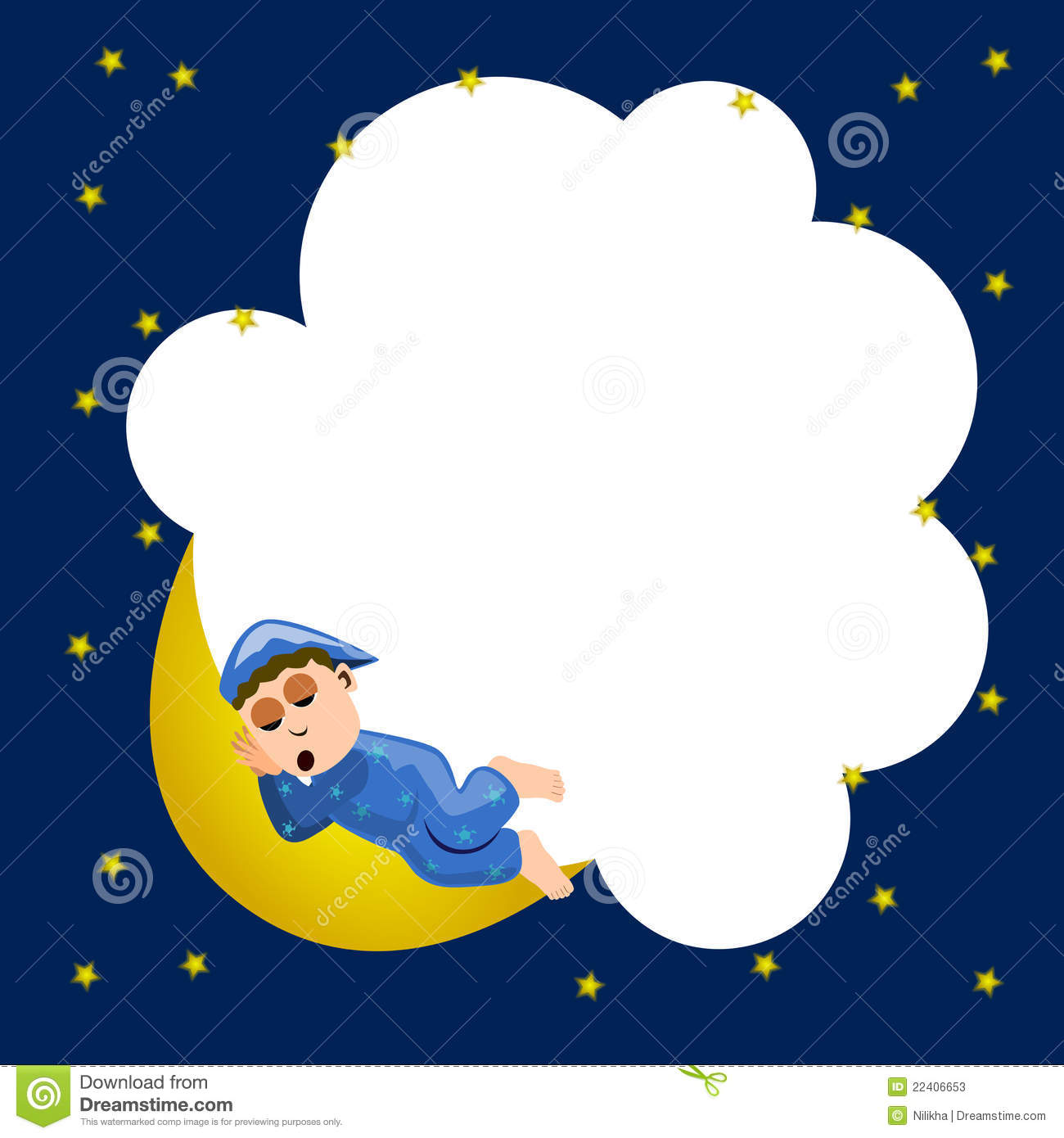 Night Time Clipart Night Time Frame