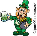 Royalty Free  Rf  Green Beer Clipart Illustrations Vector Graphics