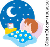 Royalty Free  Rf  Night Time Clipart   Illustrations  1