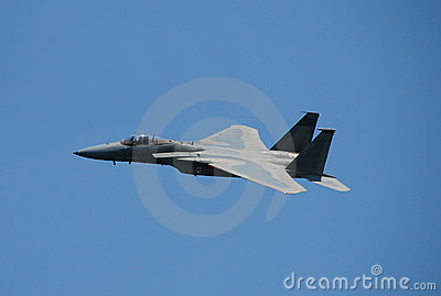 Royalty Free Stock Photo  F 15 Strike Eagle Jet