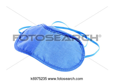 Sleep Mask Clipart Blue Sleeping Mask Isolated On