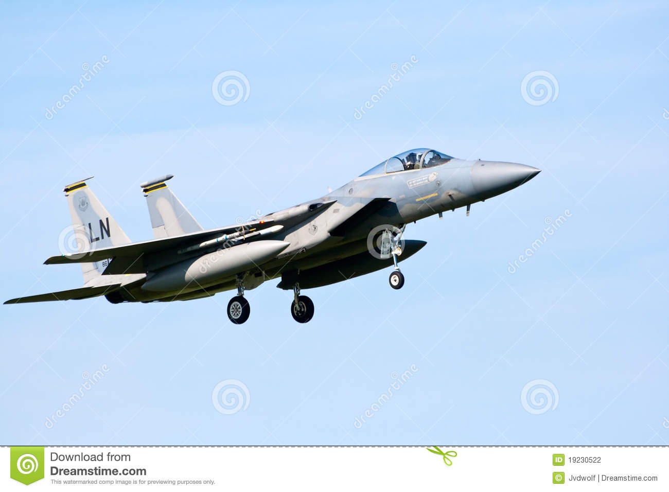 The Netherlands   April 12  United Stated Air Force F 15 Eagle